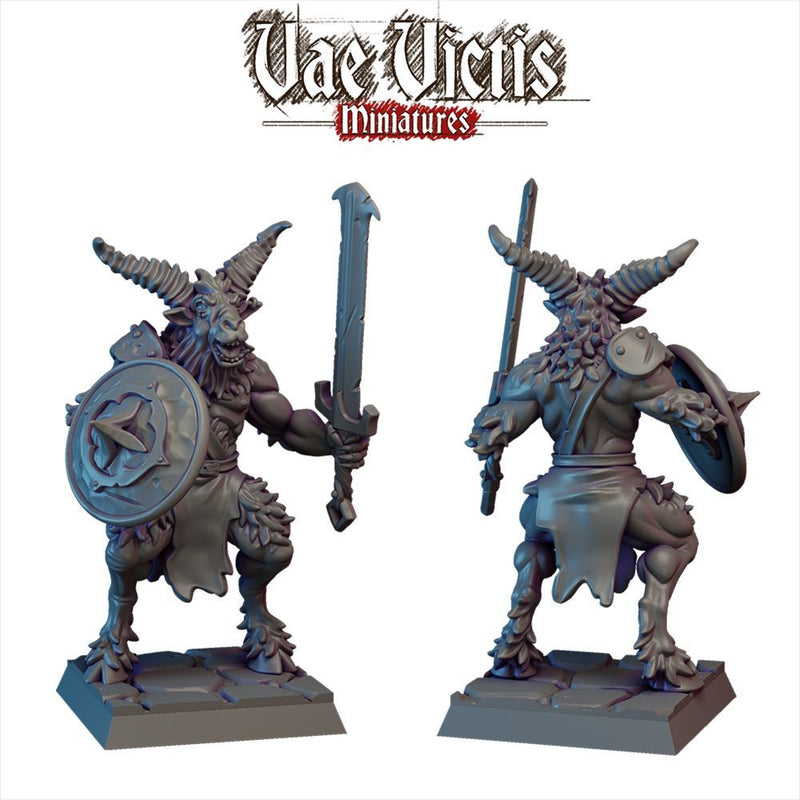 Beastwarrior #07 – Vae Victis 3D printed tabletop miniature