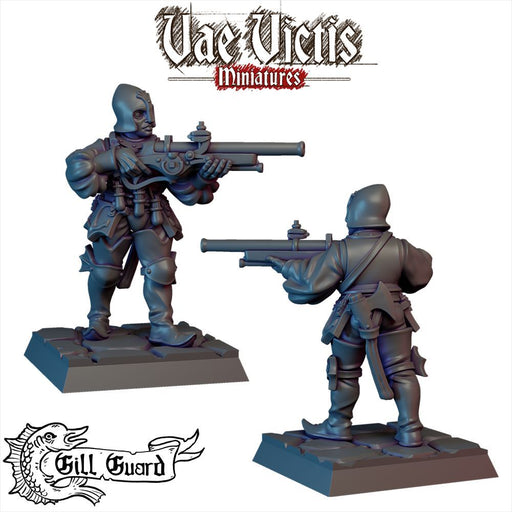 Gill Guard Soldier #06 – Vae Victis 3D printed tabletop miniature