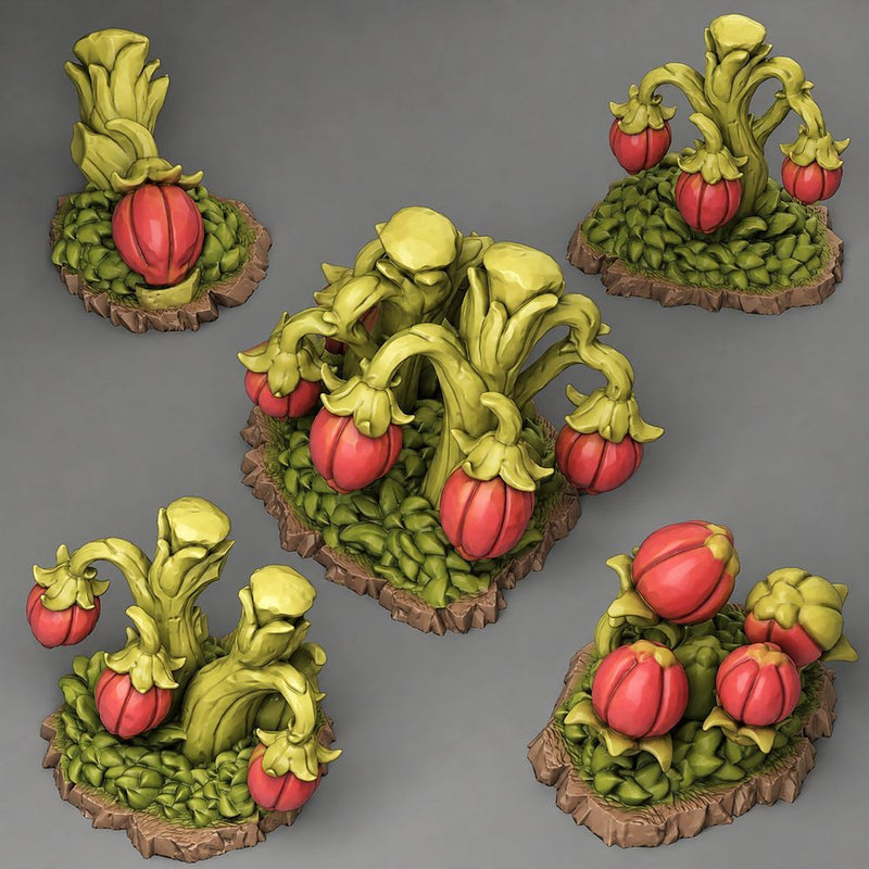 Giant Goblin Berries – Fantastic Plants & Rocks 3D printed scatter terrain