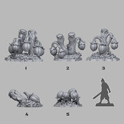 Giant Goblin Berries – Fantastic Plants & Rocks 3D printed scatter terrain