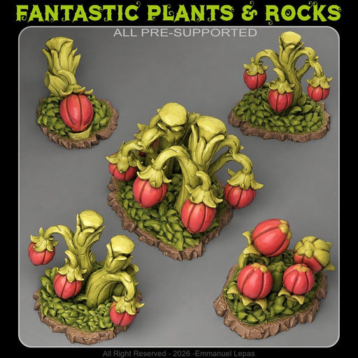Giant Goblin Berries – Fantastic Plants & Rocks 3D printed scatter terrain