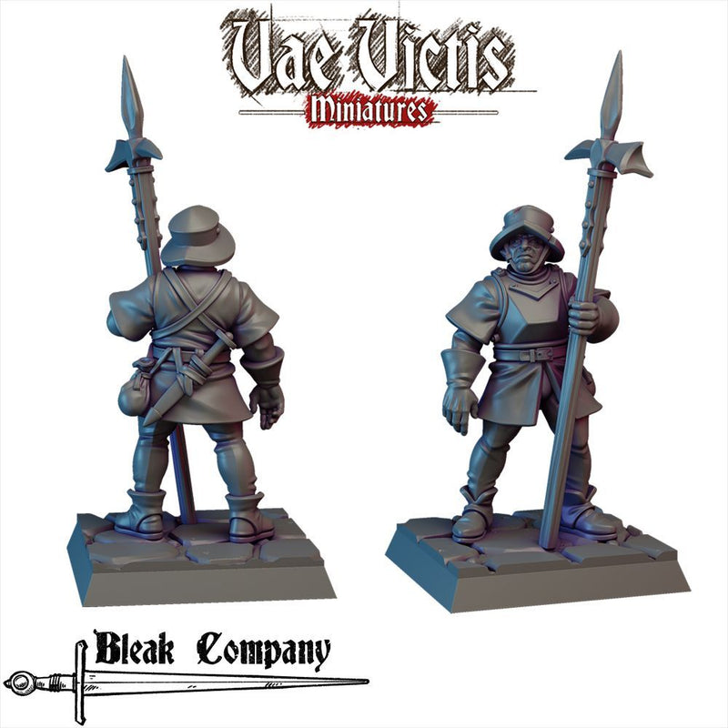 Bleak Company Soldiers – 13 Mini Set – Vae Victis 3D printed tabletop miniature