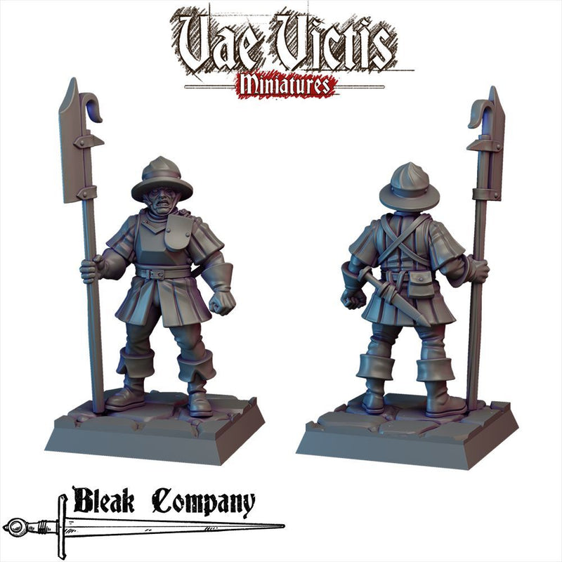 Bleak Company Soldiers – 13 Mini Set – Vae Victis 3D printed tabletop miniature