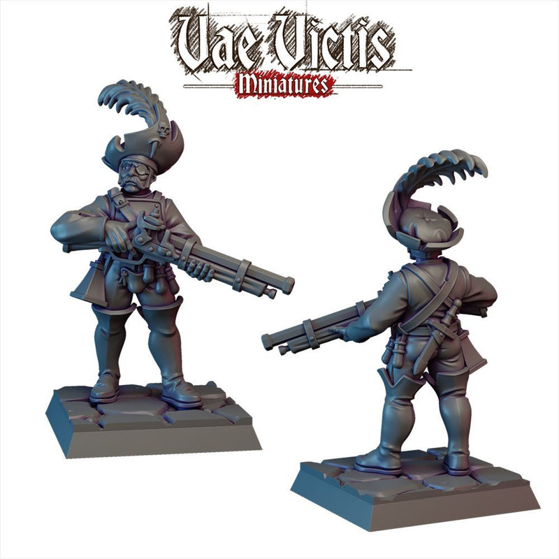 Mercenary Warband – 10 Mini Set – Vae Victis 3D printed tabletop miniature