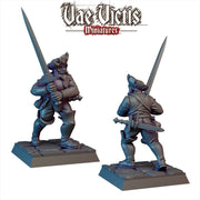 Mercenary Warband – 10 Mini Set – Vae Victis 3D printed tabletop miniature