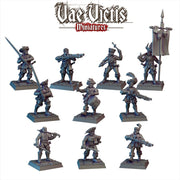 Mercenary Warband – 10 Mini Set – Vae Victis 3D printed tabletop miniature