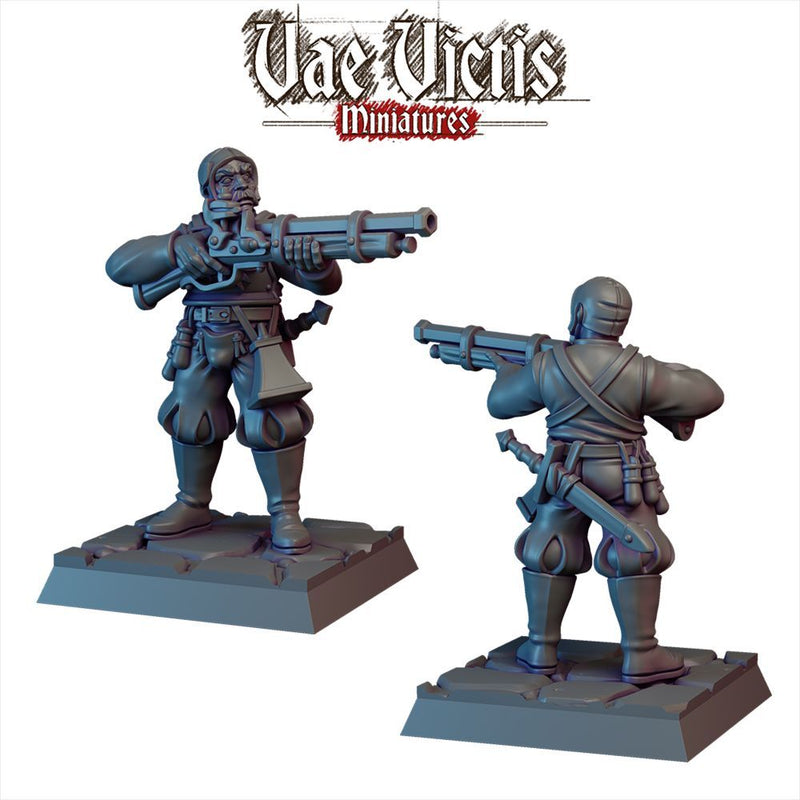 Mercenary Musketeer – Vae Victis 3D printed tabletop miniature