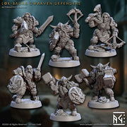 Dwarven Defenders Mini Set - Kit 2