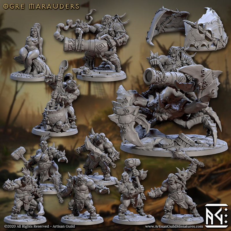 Ogre Marauders Complete Set