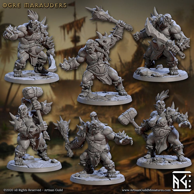 Ogre Marauders Complete Set