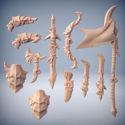 Scourgeland Kitbash Weapons