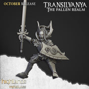 Vampire Lady on Zombie Dragon – Highlands Miniatures 3D printed tabletop miniature