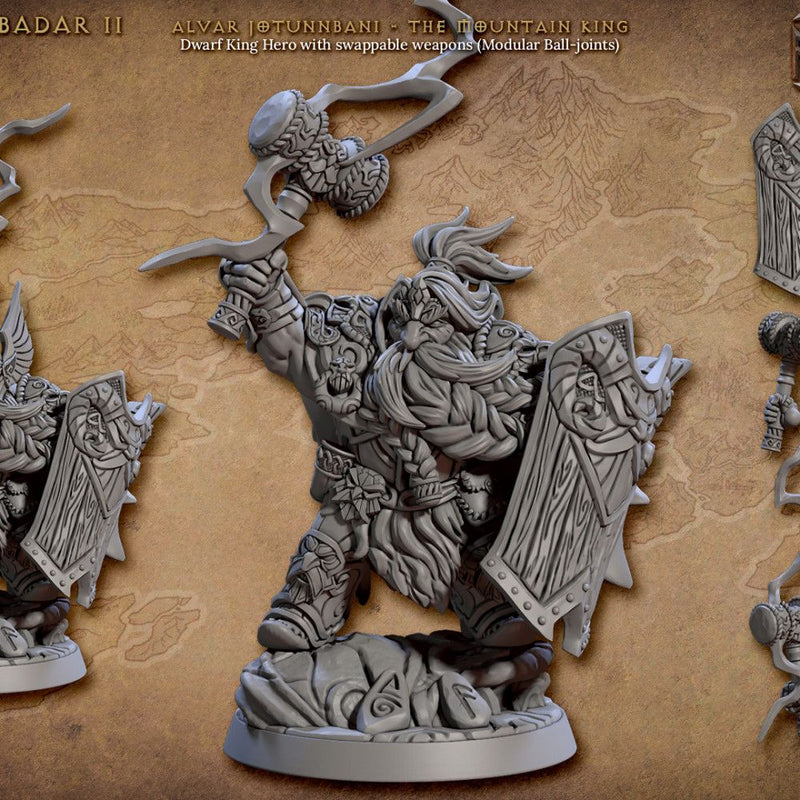 Defenders of Lok-Badar Complete Set – Artisan Guild 3D printed tabletop miniature