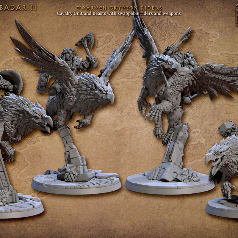 Defenders of Lok-Badar Complete Set – Artisan Guild 3D printed tabletop miniature