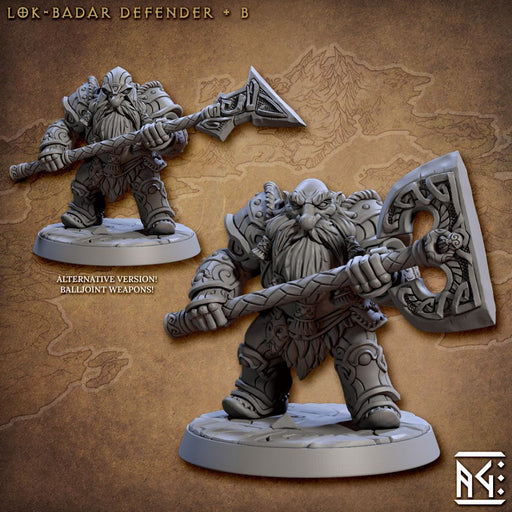 Lok-Badar Defender B – Artisan Guild 3D printed tabletop miniature
