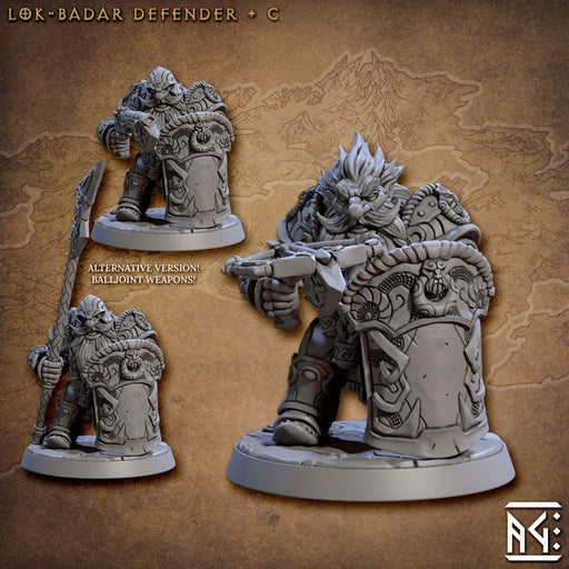 Lok-Badar Defender C – Artisan Guild 3D printed tabletop miniature