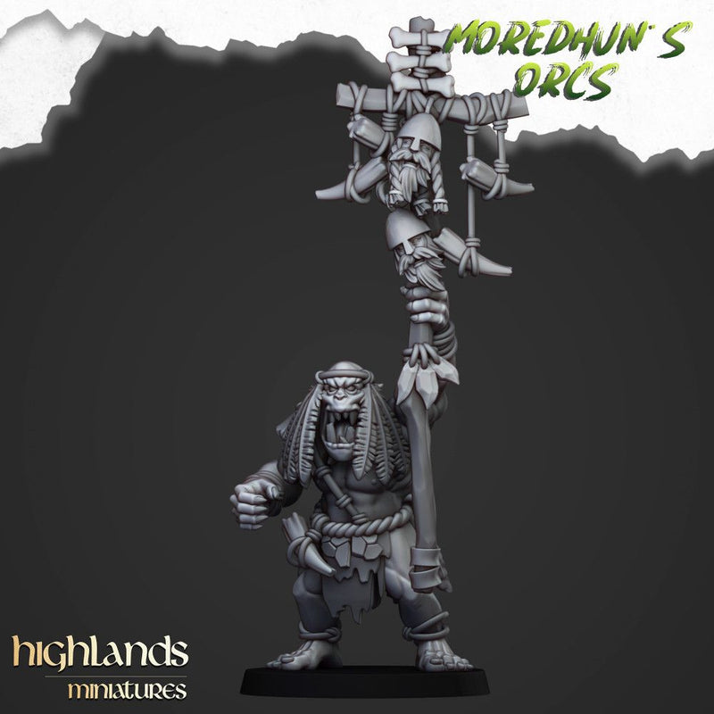 Cave Orcs – Highlands Miniatures 3D printed tabletop miniature