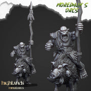 Mounted Cave Orcs – Highlands Miniatures 3D printed tabletop miniature