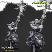 Mounted Cave Orcs – Highlands Miniatures 3D printed tabletop miniature
