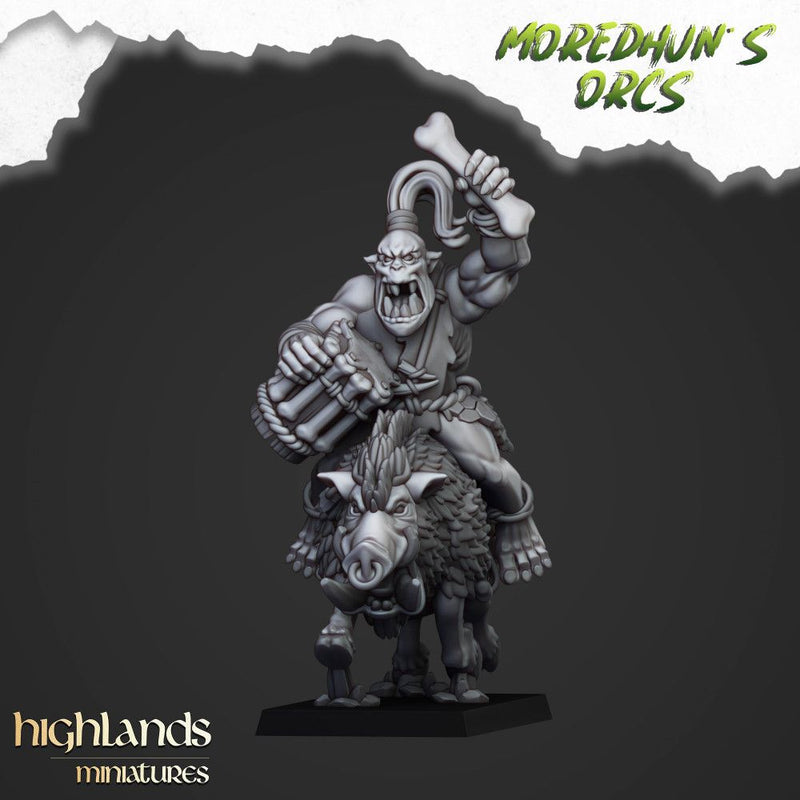 Mounted Cave Orcs – Highlands Miniatures 3D printed tabletop miniature