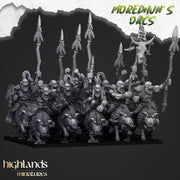 Mounted Cave Orcs – Highlands Miniatures 3D printed tabletop miniature