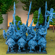 Mounted Cave Orcs – Highlands Miniatures 3D printed tabletop miniature