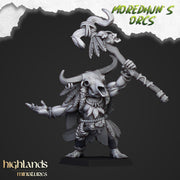 Cave Orc Shaman – Highlands Miniatures 3D printed tabletop miniature