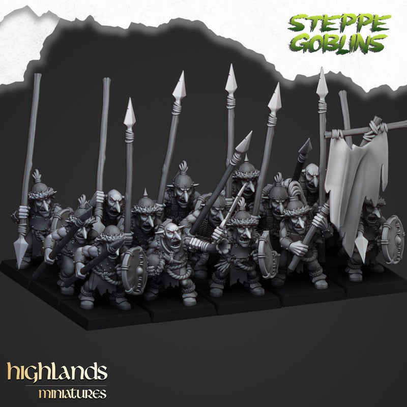 Steppe Goblins – Highlands Miniatures 3D printed tabletop miniature