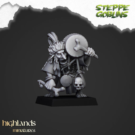 Steppe Goblin Shaman – Highlands Miniatures 3D printed tabletop miniature