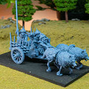Steppe Goblin Chariot – Highlands Miniatures 3D printed tabletop miniature