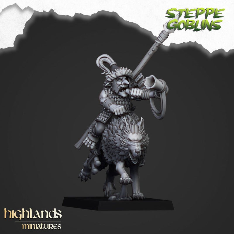 Mounted Steppe Goblins – Highlands Miniatures 3D printed tabletop miniature