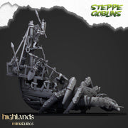 Mounted Coast Goblins on Giant Crab – Highlands Miniatures 3D printed tabletop miniature