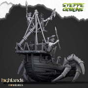 Mounted Coast Goblins on Giant Crab – Highlands Miniatures 3D printed tabletop miniature