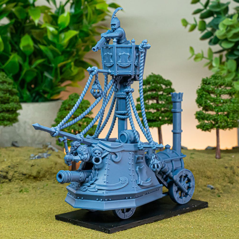 Sunland Ironclad Landship – Highlands Miniatures 3D printed tabletop miniature