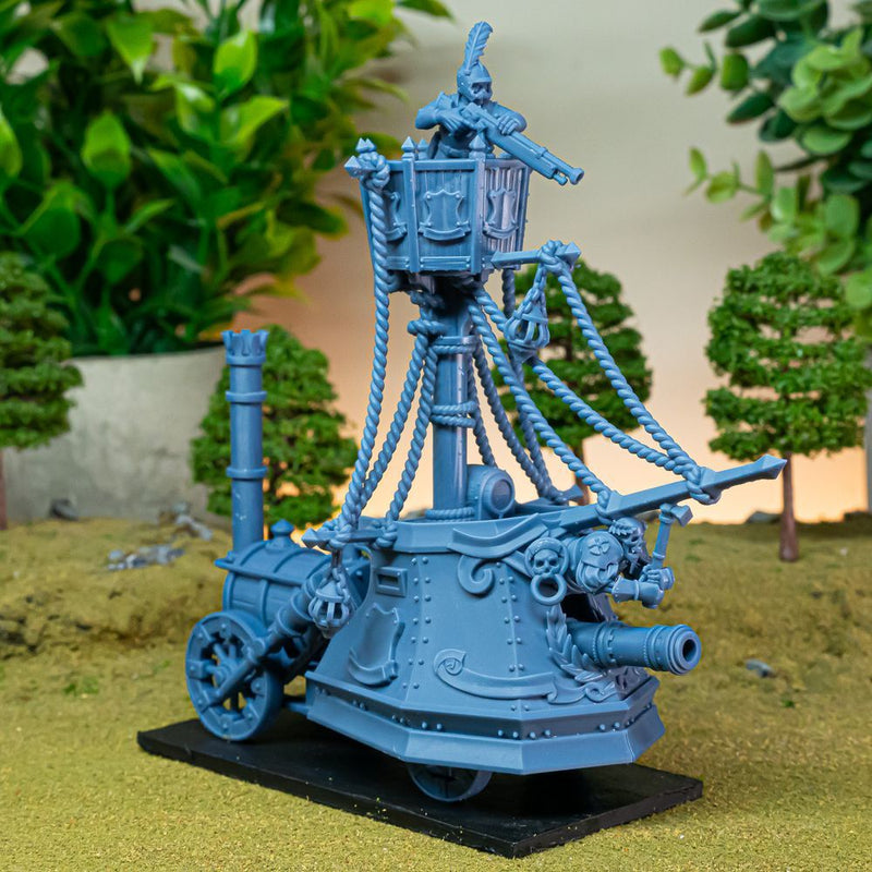 Sunland Ironclad Landship – Highlands Miniatures 3D printed tabletop miniature