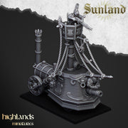 Sunland Ironclad Landship – Highlands Miniatures 3D printed tabletop miniature