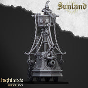 Sunland Ironclad Landship – Highlands Miniatures 3D printed tabletop miniature