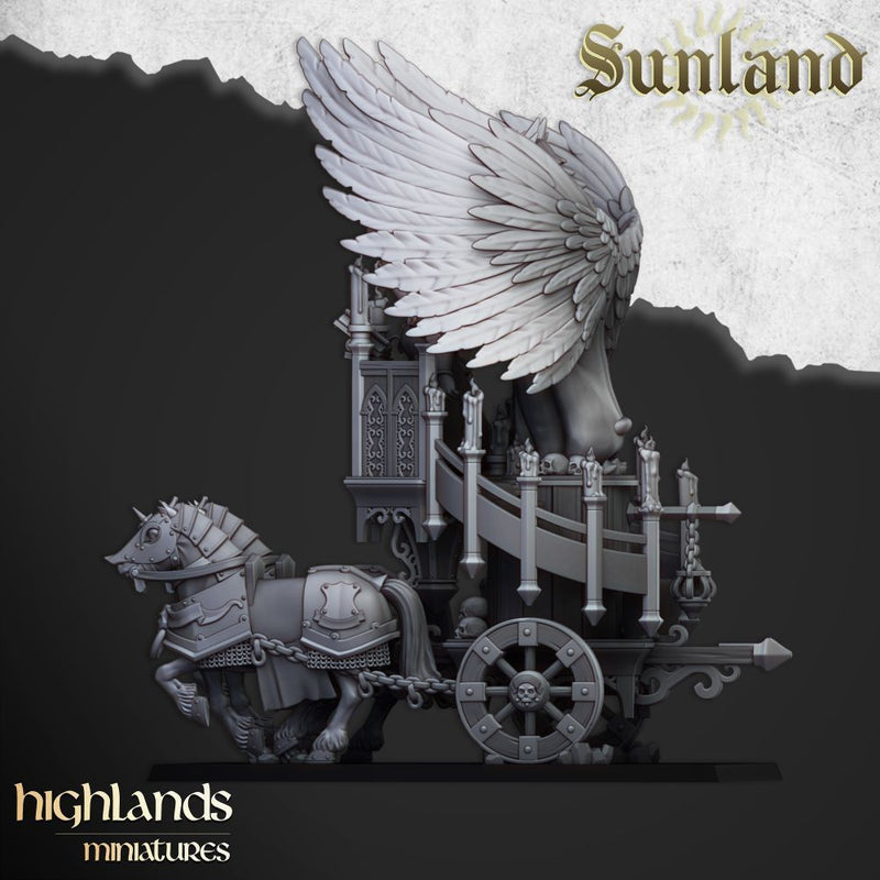 Sunland Altar Wagon – Highlands Miniatures 3D printed tabletop miniature