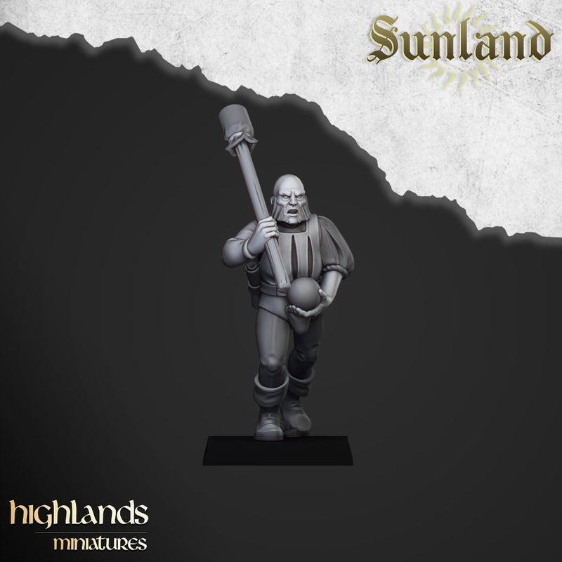 Sunland Artillery – Highlands Miniatures 3D printed tabletop miniature