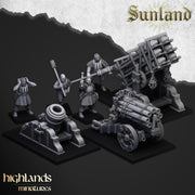 Sunland Artillery – Highlands Miniatures 3D printed tabletop miniature