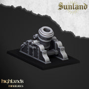 Sunland Artillery – Highlands Miniatures 3D printed tabletop miniature