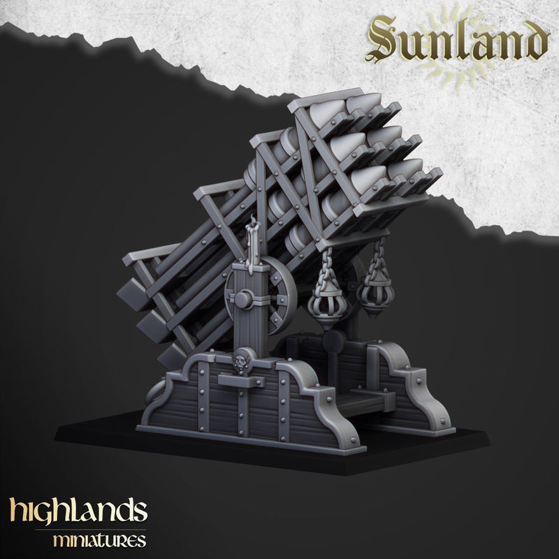 Sunland Artillery – Highlands Miniatures 3D printed tabletop miniature
