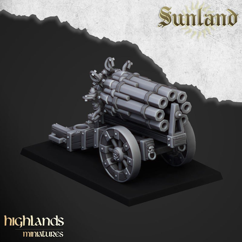 Sunland Artillery – Highlands Miniatures 3D printed tabletop miniature