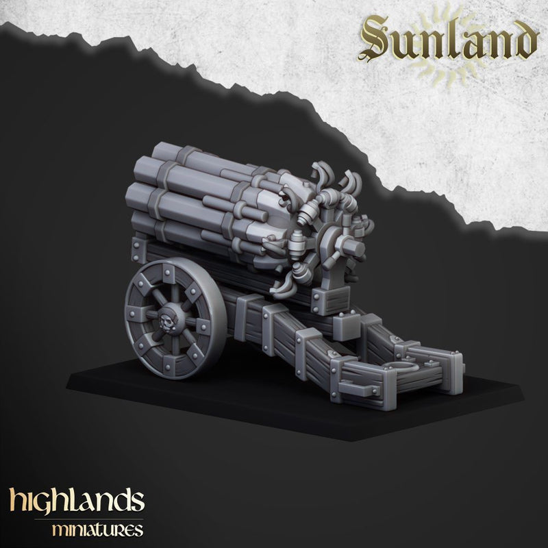 Sunland Artillery – Highlands Miniatures 3D printed tabletop miniature