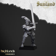 Sunland Landsknechts – Highlands Miniatures 3D printed tabletop miniature