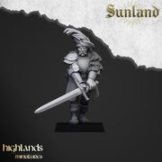 Sunland Landsknechts – Highlands Miniatures 3D printed tabletop miniature