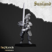 Sunland Landsknechts – Highlands Miniatures 3D printed tabletop miniature