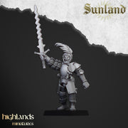 Sunland Landsknechts – Highlands Miniatures 3D printed tabletop miniature