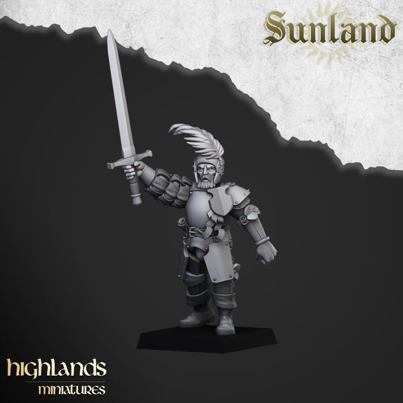 Sunland Landsknechts – Highlands Miniatures 3D printed tabletop miniature