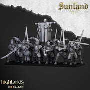 Sunland Landsknechts – Highlands Miniatures 3D printed tabletop miniature